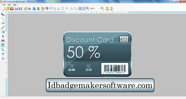 Screenshot of ID Badge Maker