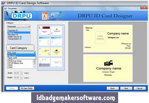 ID Badge MakerSoftware software