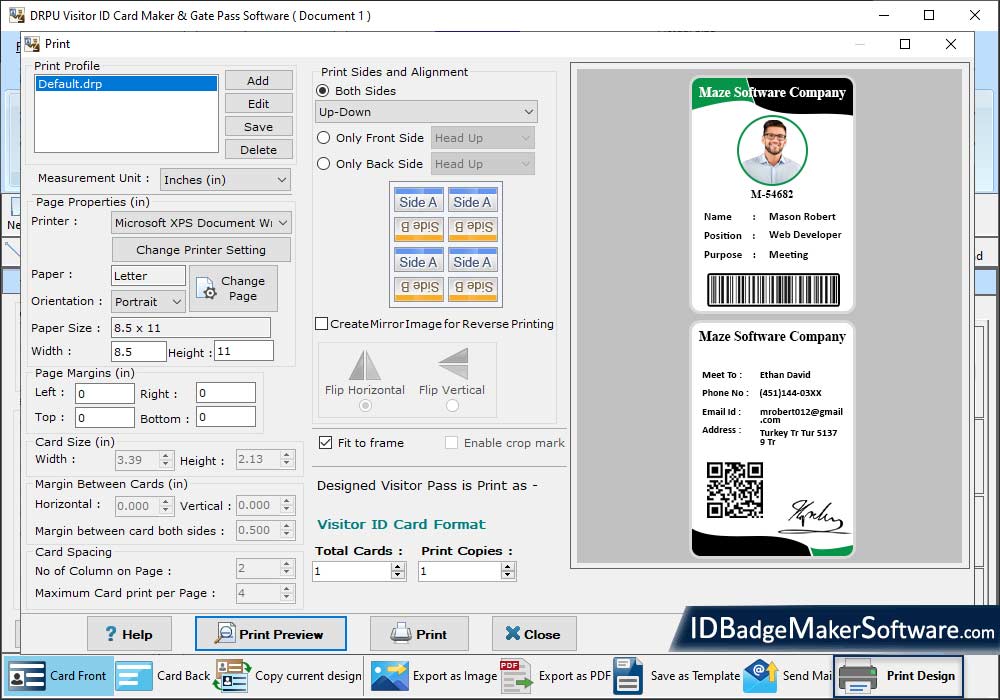 Print Settings